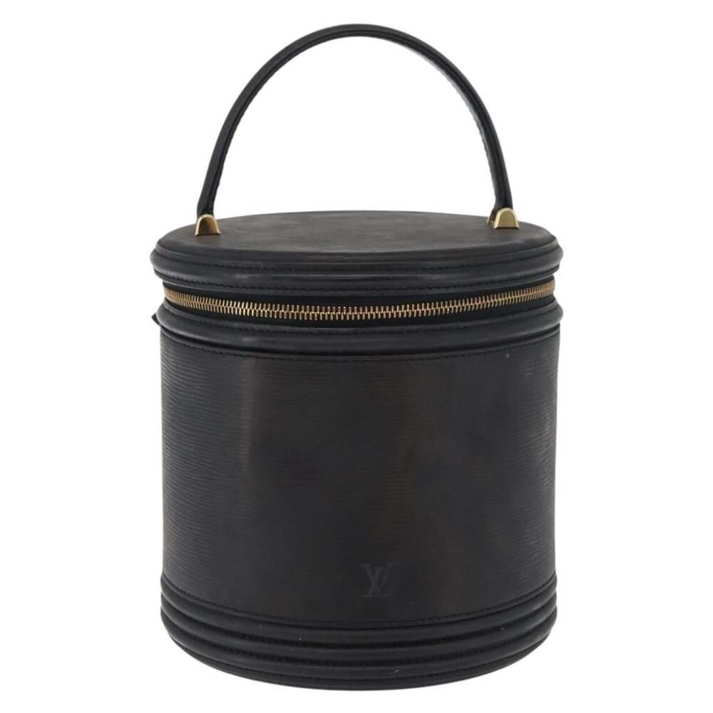 Louis Vuitton Epi Cannes Handbag Black